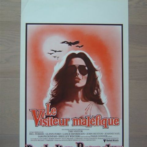 'Le visiteur malefique' (The Visitor) Belgian affichette